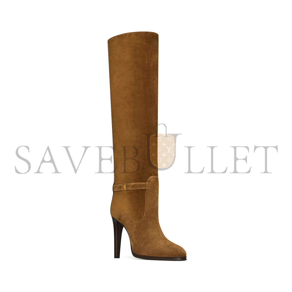 YSL DIANE BOOTS IN SUEDE 7437970LI002701